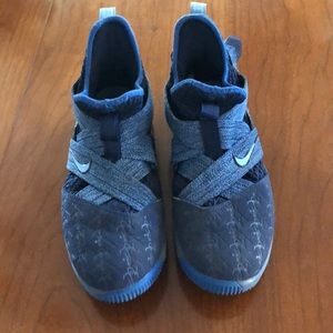 Nike Lebron Soldier Boys basketball shoe.